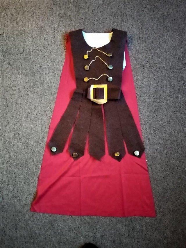 Preview of the first image of Roman Soldier Outfit Costume Fits ages 4-6 years.