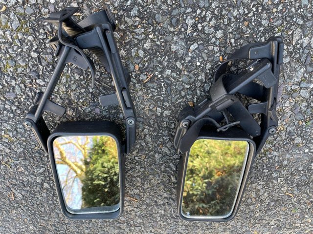 Preview of the first image of Caravan towing mirrors, useful as a spare set.
