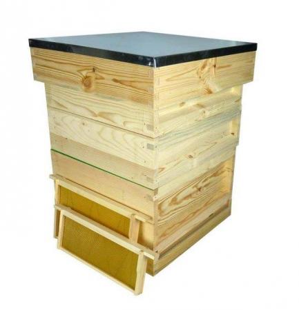 Image 1 of Bee hive complete kit honey bees beekeeping kit 1