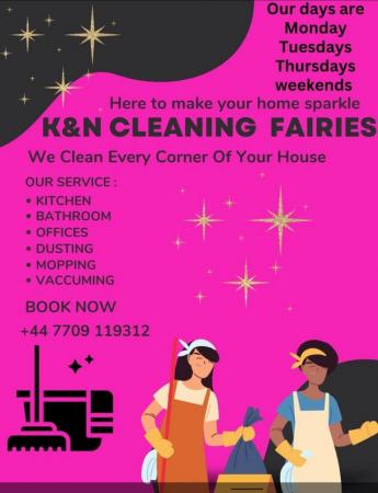 Image 2 of K&N cleaning fairy’s to make your home sparkle