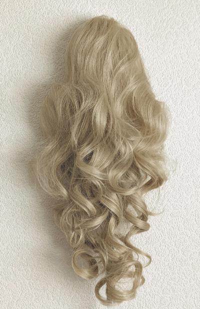 Preview of the first image of Koko California Blonde Synthetic Hairpiece / Ponytail.