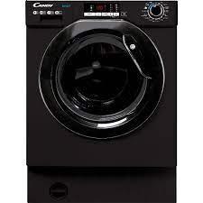 Image 1 of CANDY STYLISH 8KG BLACK 1400RPM INTEGRATED WASHER-KG-NEW WOW