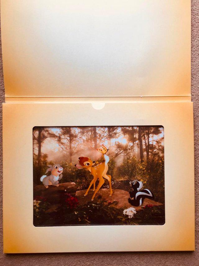 Preview of the first image of NEW Disney Litho Cell Forest Friends BAMBI THUMPER Don Ducky.