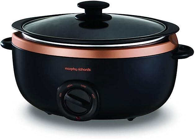 Preview of the first image of MORPHY RICHARDS SEAR AND STEW-6.5L-ROSE GOLD.