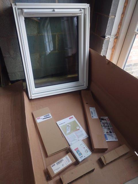 Preview of the first image of Velux solar INTEGRA triple glazed window 78 x 98cm, as new.