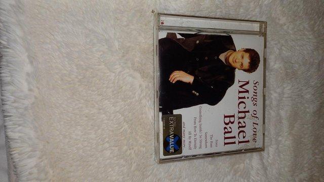 Preview of the first image of Michael Ball - Songs Of Love CD.
