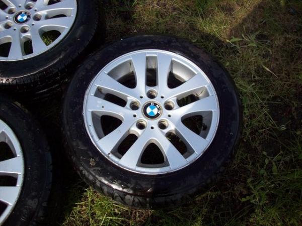 Image 4 of BMW set of wheels and tyres 205.55R16