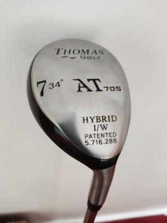 Image 1 of Thomas Golf AT705 Hybrid7 (34 degree) Right Handed.Steel