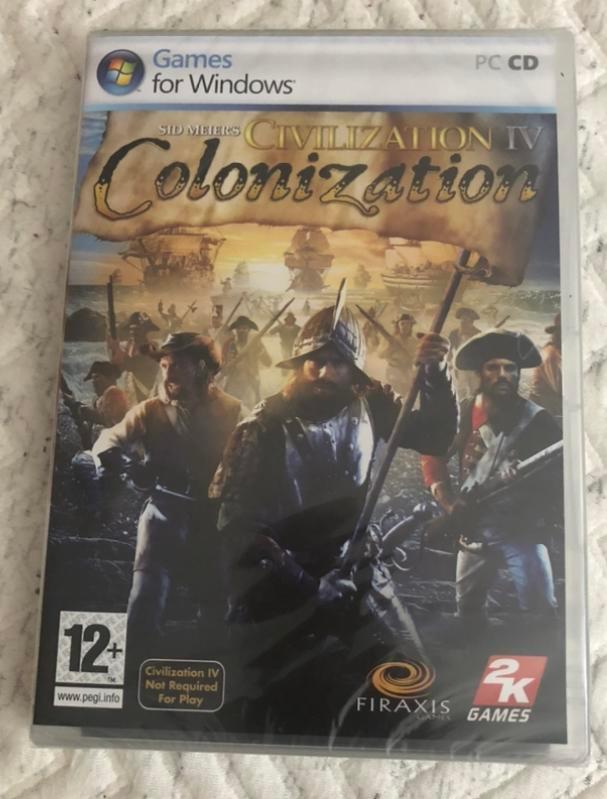 Preview of the first image of PC CD Games for Windows - Civilization IV Colonization.