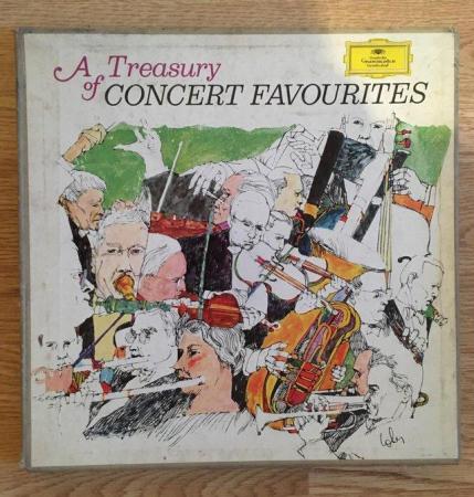 Image 1 of A Treasury of Concert Favourites (10 Lps) Classical Box Set