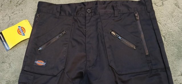 Image 3 of Brand New Dickies WD814 Redhawk Action Work Trousers in Navy