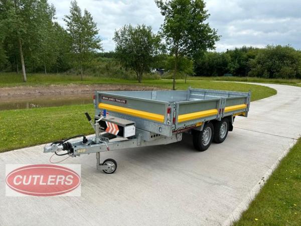 Image 7 of Brian James Tipping Trailer 3.1m x 1.6m 2700kg 13in wheels,
