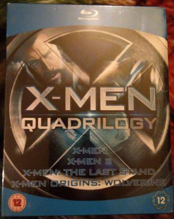 Image 3 of X-Men Quadrilogy Blu-Ray Box Set NEW