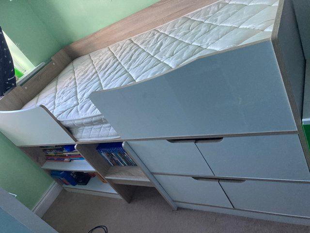 Preview of the first image of Cabin bedwith storage in excellent condition.