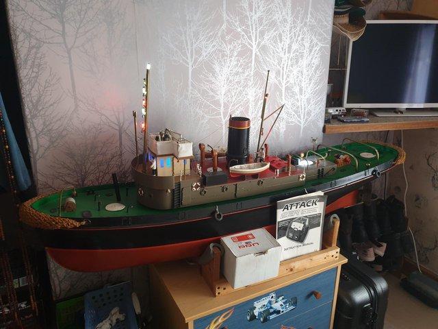 Preview of the first image of Radio controlled tug boat 57ins.