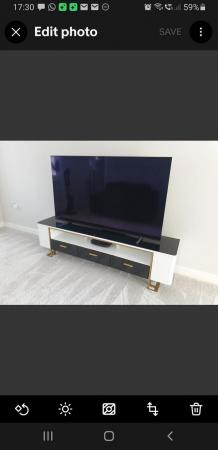 Image 1 of 71" Brand New TV Stand by Homary Modern Contemporary