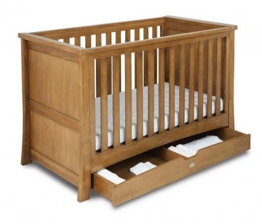 Image 1 of Silver Cross Cot Bed. Suitable from 0-4 years old