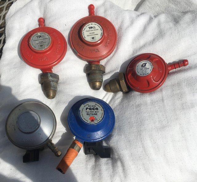 Preview of the first image of Gas bottle regulators.
