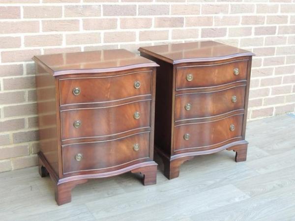 Image 2 of Pair of Bevan Funnell Bedside Chests (UK Delivery)