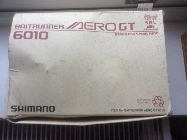 Image 2 of Shimano Baitrunner Aero GT 6010 Reel Never used