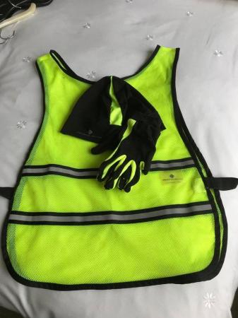 Image 1 of Ron Hill running gear, vest, beanie and gloves