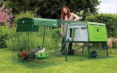 Preview of the first image of Omlet Eglu Go and Go Up chicken coops.