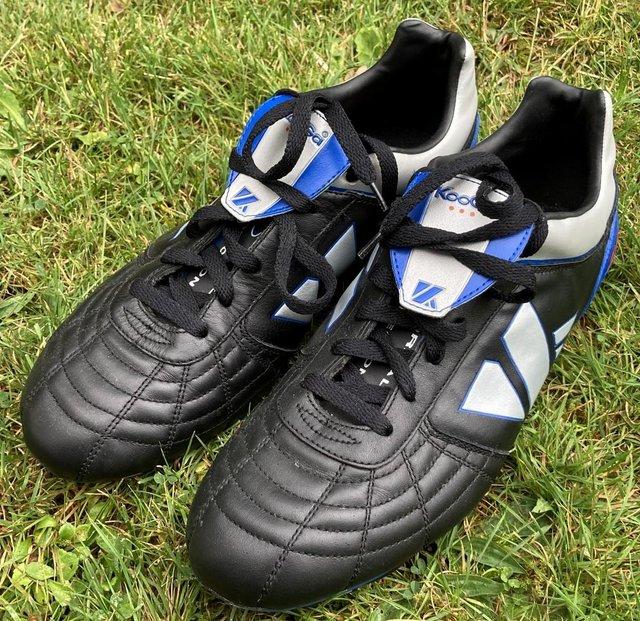 Preview of the first image of BNIB KOOGA 3D RUGBY BOOTS SIZE 9 ARTIFICIAL SURFACE SHOES.