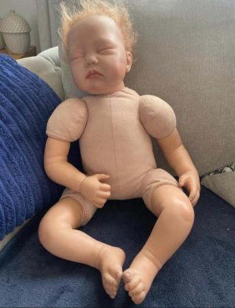 Image 2 of cloth body reborn doll great condition