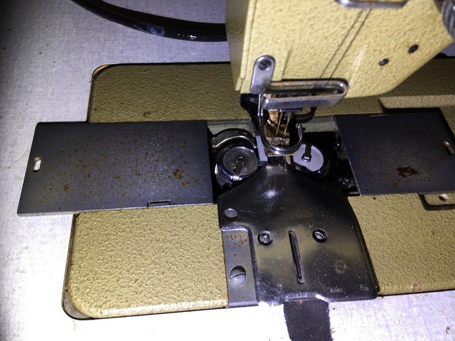 Preview of the first image of Twin Needle Brother LT2 - B842-3 Industrial Sewing Machine.