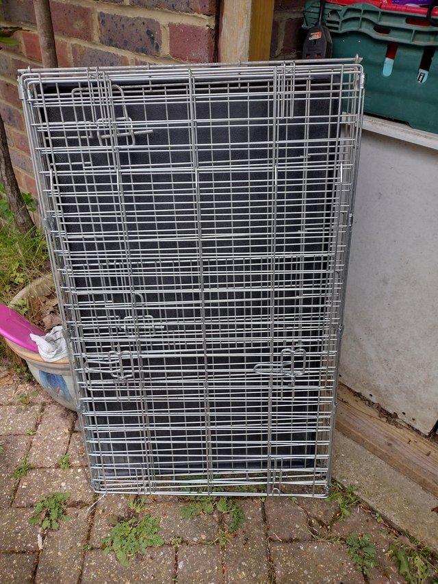 Preview of the first image of A Medium sized Dog crate for sale.