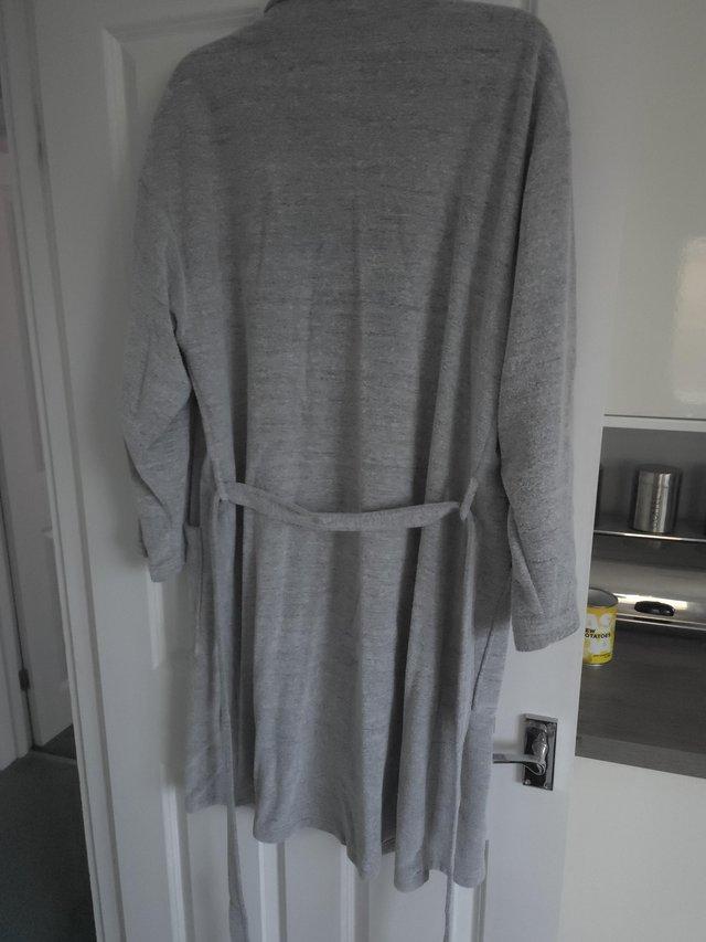 Mens Grey Dressing Gown — photo 2 of 3