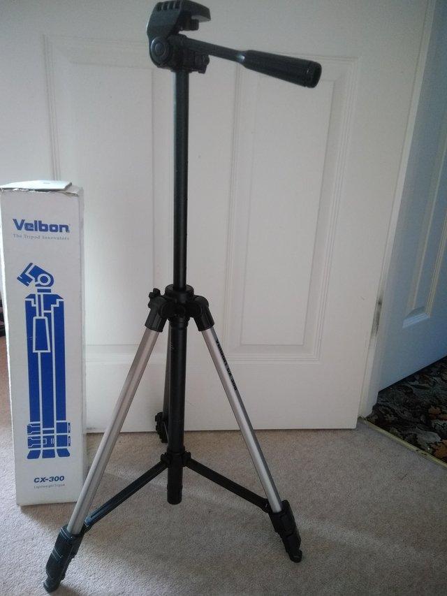 Preview of the first image of Velbon CX-300 Lightweight camera tripod.