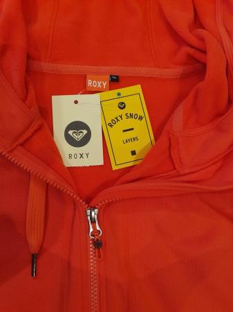 Image 2 of Roxy Snow Long Coral Hoodie, size XL