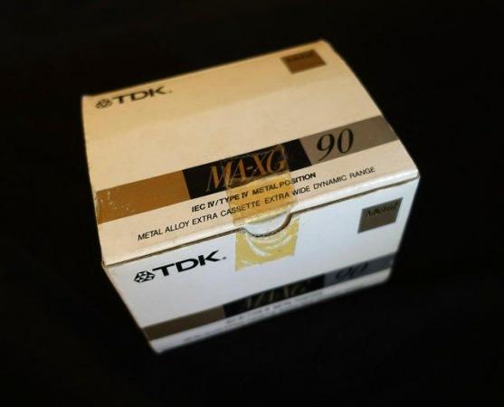 Image 3 of TDK MA-XG C90 Metal Audio Cassettes - Very Heavy!