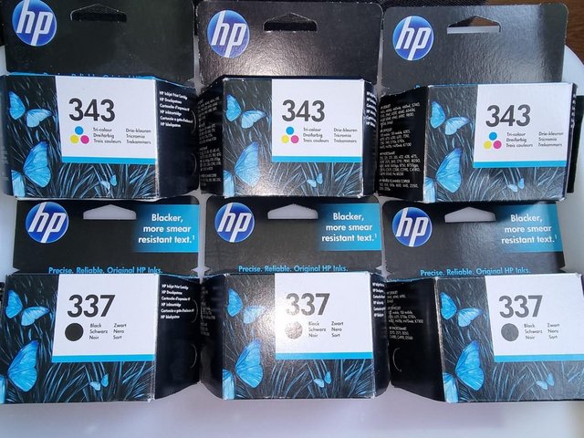 Preview of the first image of Unused HP print cartridges.