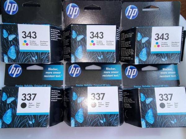 Image 1 of Unused HP print cartridges