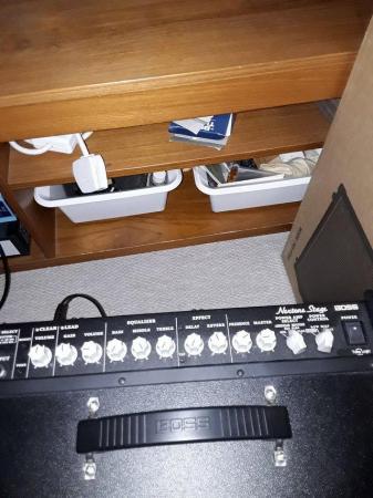 Image 2 of Boss Nextone Stage amplifier and BossGAFC foot controller
