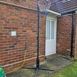 Preview of the first image of Netball / basketball extendable pole hoop.