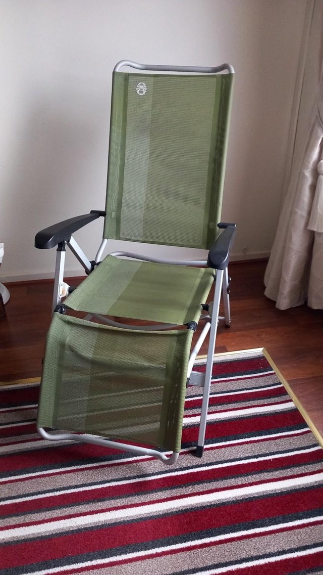 Preview of the first image of GARDEN RECLINING CHAIR - GRANDE - Strong and Sturdy!!.