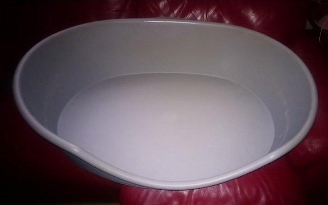 Image 2 of Very Large Plastic Grey Dog Bed