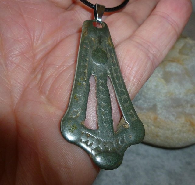 Preview of the first image of Antique Ancient Viking Era Dragons foot Pendant  (5110).