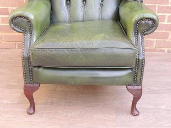 Image 9 of Chesterfield Wingback Armchair (UK Delivery)