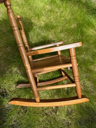 Image 4 of Children’s vintage rocking chair