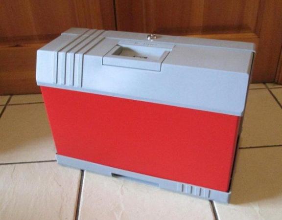 Image 2 of Helix lockable Filing Box with storage files