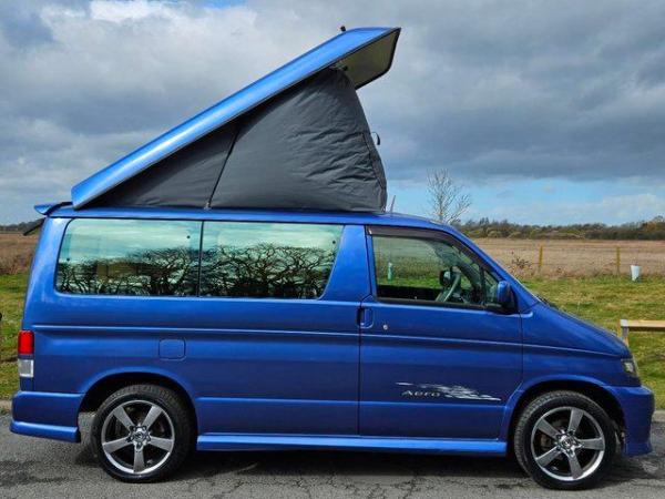 Image 2 of Mazda Bongo Camervan with full rear conversion & pop up roof