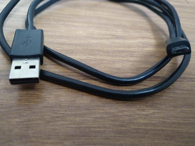 Preview of the first image of 1x USB to Micro-USB Black Cable (1m).