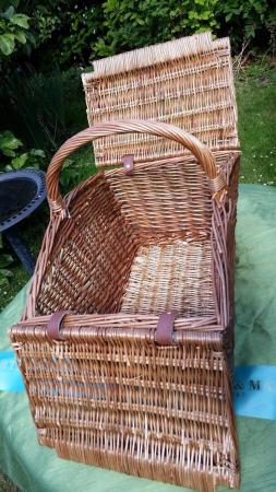 Image 3 of Picnic Basket, used once, but as new, and empty F&M