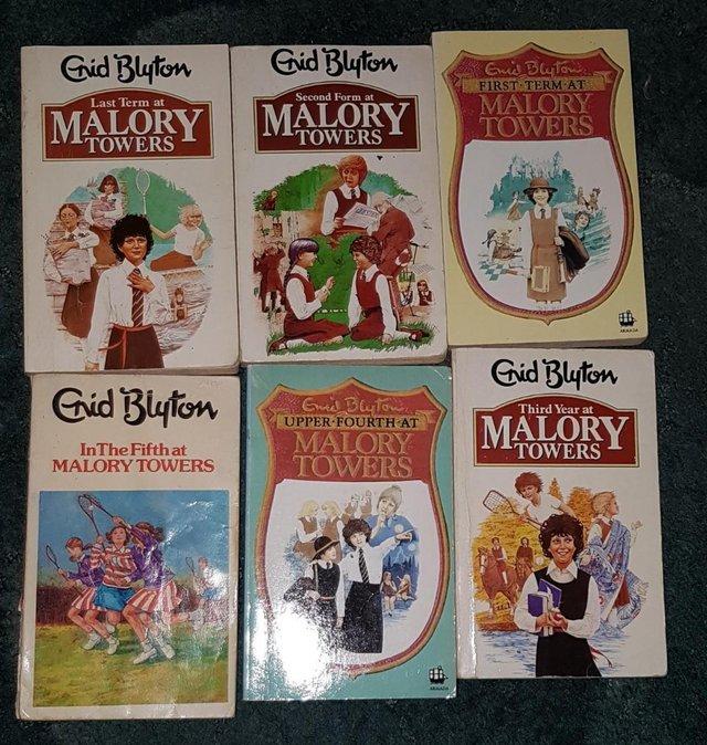 Preview of the first image of Set of vintage Malory Towers books....Enid Blyton.