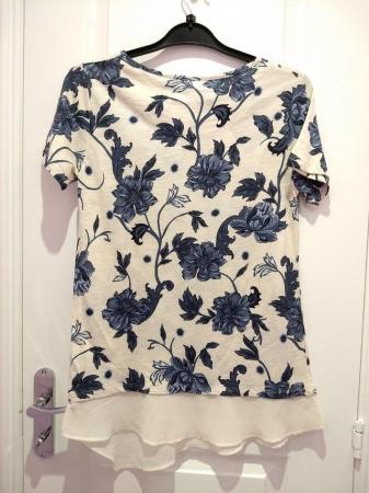 Image 11 of New Marks and Spencer Per Una UK 6 Summer Top Tunic