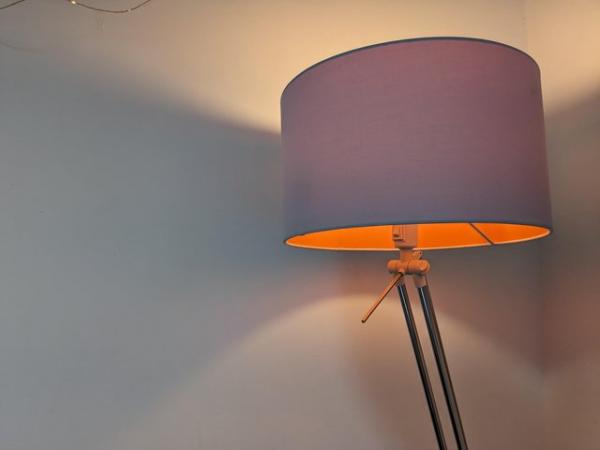 Image 3 of Light grey / orange 35cm ceiling/standard light